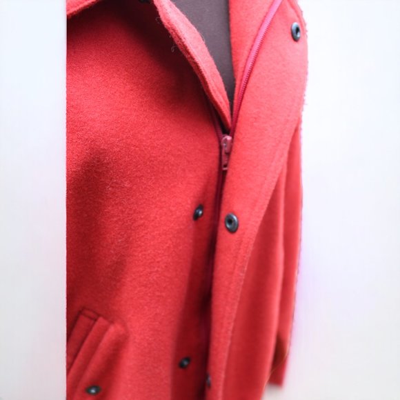 Vintage Members Only Pure Wool Mens Size 40 Bomber Jacket By Europe Craft - Picture 3 of 7